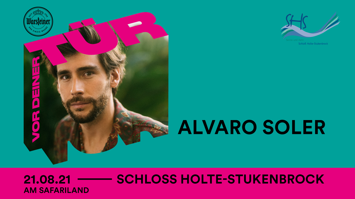 Tickets ALVARO SOLER,  in Schloß Holte-Stukenbrock